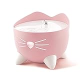 Catit Pixi Trinkbrunnen für Katzen, 2,5L, pink, 1 Stück (1er Pack)