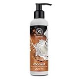 Sinnliches Massageöl Kokos 200 ml - Körperöl mit Mandelöl und Kokosöl -...