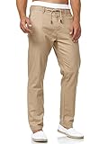 Indicode Herren Veneto Stoffhose aus Leinen & Baumwolle | Leinenhose...