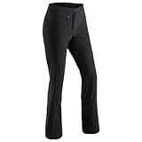 Maier Sports Marie, Enganliegende Damen Skihose, Wasserabweisende Softshell...