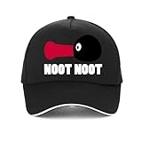 AAENNAUK Pinguin TV Mehrfarbiger Hut Spitz Damen Mütze Retro Noot Personalisierte Visier...