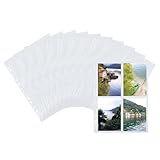 HERMA 7585 Fotohüllen für Ordner, 10 Stück, 10x15 cm, 4 Fächer geteilt, beidseitig...