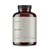 SANUTRA® Brahmi Kapseln (270 x 600 mg), hochdosiert, deutsche Herstellung,...