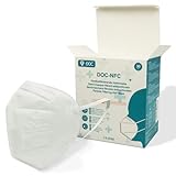 DOC FFP2-Masken - einzeln verpackte Atemschutzmasken - Halbmaske - Schutzmaske für Mund &...
