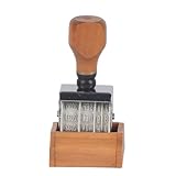 Akribischer Linienskulptur-Stempel, Holzstempel, Ungiftig, Sicher für den Heimgebrauch,...