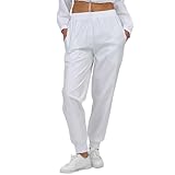 Pantalones para Mujer Loose Football Drawstring Travel Interview Slim Fit Body Elastic...