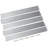 Meister Rasenkante - 5 Stk - 1 m lang - 13 cm hoch - Verzinkter Stahl - Einfache...