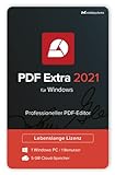 PDF Extra 2021 – Professioneller PDF Editor – Lebenslange Lizenz – Bearbeiten,...