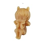 Bienenwachskerze sitzend Engel Kerze 8 cm 100% reinem Bienenwachs
