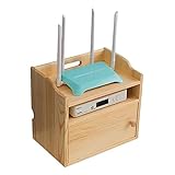 Router-Aufbewahrungsbox Router-Aufbewahrungsbox 2 Ebenen Set-Top-Box WLAN-Router TV-Boxen...