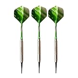 ORFOFE Professionelle Elektronische Stiftdarts 18g Harte Dartpfeile Grün Präzise Balance...