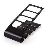 IMIKEYA 2 Stück Eisenrahmen Fernbedienungs Organizer Für TV/DVD/VCR Mit 4 Fächern...