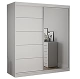 Fabryka Mebli Idźczak Kleiderschrank mit Spiegel Bella 03 Schwebetürenschrank...