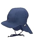 Sterntaler Schirmmütze Nacken - Unisex Baby- und Kinder Mütze mit Nackenschutz und...