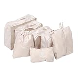 VALICLUD 7 Stk Aufbewahrungstasche Für Reisekleidung Reisetaschen Packwürfel...