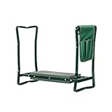 Valle Verde 2in1 Kniebank für Gartenarbeit, Sitzbank, Kniekissen, Pflanzhocker - Mit...