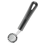Westmark 28322270 Teigrädchen Gentle, PP/Edelstahl, schwarz / silber, 17,6 x 3,6 x 2 cm