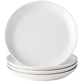 XINLTC 14cm Dessertteller Porzellan 4er set - Weiße Kuchenteller - Frühstücksteller 4...