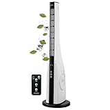 Echos Turmventilator Ventilator sehr leise Fernbedienung 3 Stufen Oszillierend LED-Display...