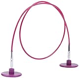 KnitPro Options Seil für Nadeln - 60cm Gesamtlänge (Seil + Nadelspitzen)