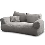 noviclass® Katzensofa Simba Katzen Hundesofa in Grau | Inklusive Mini-Kissen | 70x48cm |...