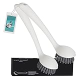 Black Sweden Home Spülbürste Weiss - Hochwertige Geschirrbürste, Abwaschbürste,...
