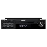 MEDION E66566 Küchen Unterbauradio mit CD Player (Küchenradio, PLL UKW Radio, 2 x 20 W,...