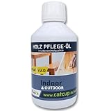 UNIVERSAL BIO Holzöl farblos (250ml) - Vielseitiges Holzpflegeöl für Innen &...