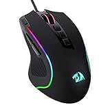 Redragon M612 Predator RGB Gaming Maus, 8000 DPI kabelgebundene optische Maus mit 11...