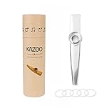 Alnicov Metal Kazoo, Aluminiumlegierung Kazoo mit 5 Kazoo Flötenmembranen und einer...