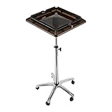 Salon Trolleys Barber Trolley Höhenverstellbar, Friseursalon-Perückenhalter mit...