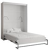 KRYSPOL Bett im Schrank Home, Vertikal, Schlafzimmer, Jugenzimmer, Modern Design...