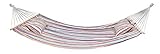 Kronenburg Stabhängematte 220 x 160 cm mit 2 Kissen, Belastbarkeit bis 300 kg –...