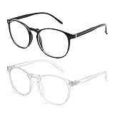 Amazon Brand–Eono Blaulichtfilter Brille für Damen Herren - Nerd Brille ohne Stärke,...