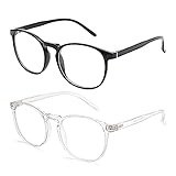 Amazon Brand–Eono Blaulichtfilter Brille für Damen Herren - Nerd Brille ohne...