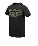Helikon-Tex T-Shirt (RPD), Schwarz/Tigerstreifen, XL