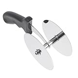 Hoement Premium Pizza Cutter mit Doppelrädern Rostfreier Edelstahl Ergonomischer Griff...