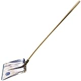 ALU-PRO Randschaufel 38x38cm Gr.9 mit Hartholzstiel 130cm Schneeschaufel Alurandschaufel...