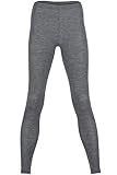 Engel Damen Leggings – Schurwolle kbT – Schiefer – Größe 38/40