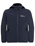 Jack Wolfskin Unisex Kinder Fourwinds Jacket Kids, Night Blue, 164