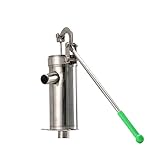 TABODD Wasserpumpe Edelstahl, Wasserhandpumpe Handpumpe Wasser Brunnen Handwasserpumpe...