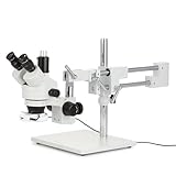 AmScope SM-4TZ-56S Haltungsinspektion Trinokulares Zoom-Stereomikroskop mit...