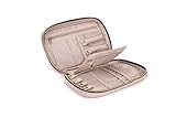 bagsmart Schmuck Organizer Schmucktasche Reise für Ringe, Ohrringe, Halskette, Armbänder...