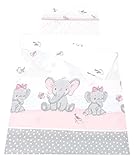 BabyLux Bettwäsche Bezug 2 Tlg. 100 x 135 cm Kinderbettwäsche Bettwäsche...