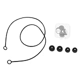 LRXIYODE Noise Cancelling Ohrstöpsel mit CD muster Silber schwarz Geräuschreduzierend...