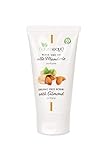 Naturaequa - Gesichtscrub Bio Mandelöl - Packung mit 50 ml