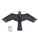 Vogelscheuche Drachen,Vogelabwehr Drachen Mit Teleskopstange,Vogelschreck Flugdrachen...