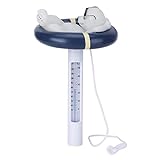 Teichthermometer, Pool -Thermometer -Rohr Temperaturmesser Cartoon Polarbärenform mit...