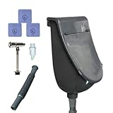 Urinale für Männer, Badezimmer, Urinreduzierer, Wand-WC, geruchshemmend, mit Deckel für...