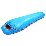 Mumienschlafsack, wasserdichte Nähte, Warmer Entendaunen-Schlafsack, Umschlag-Stil,...